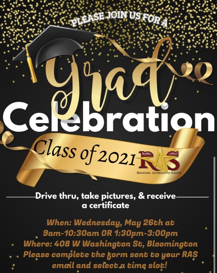 ras senior celebration flyer